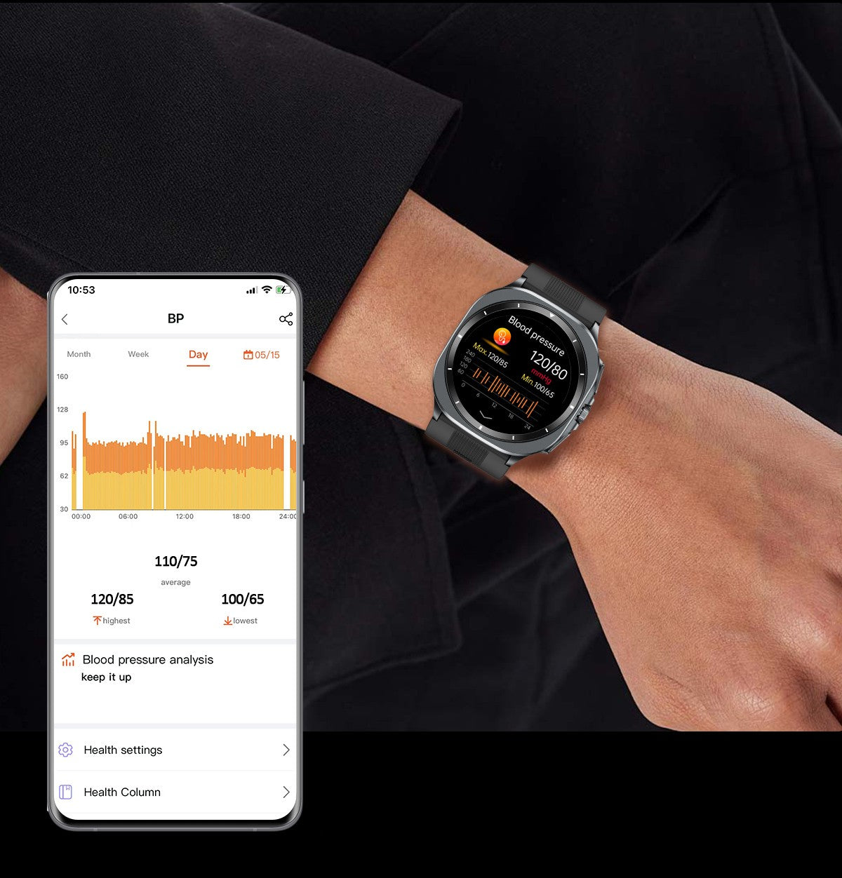 BP Doctor Pro 17B's Exercise Data Synchronization and Analysis Features