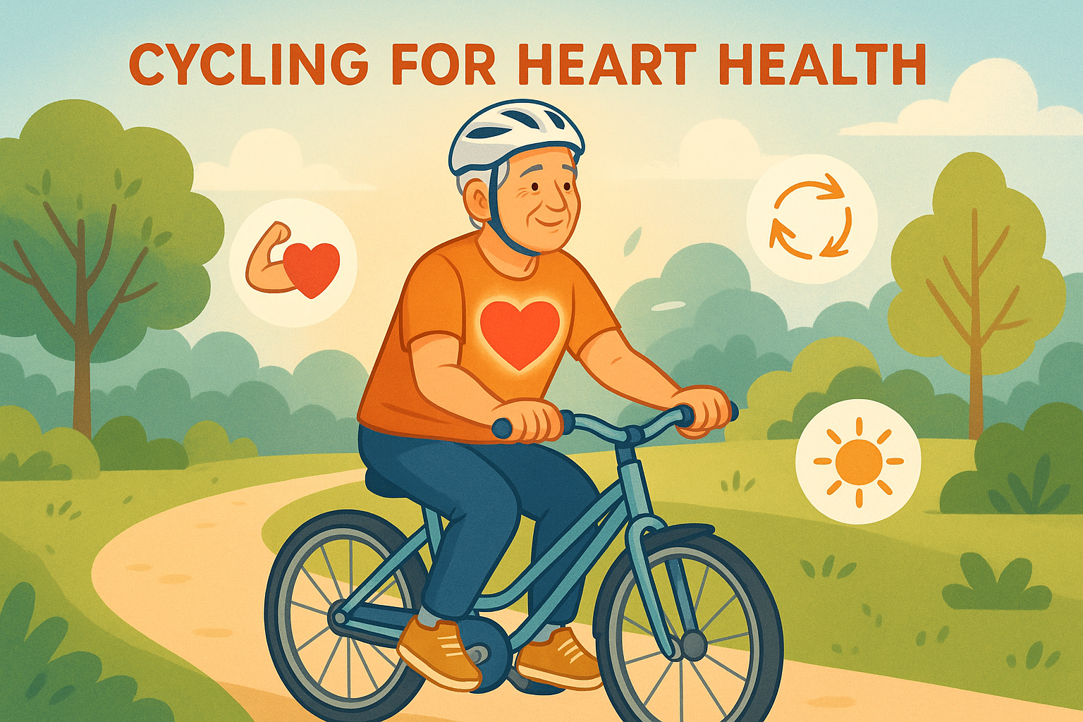 Benefits of Cycling for Heart Health in Seniors