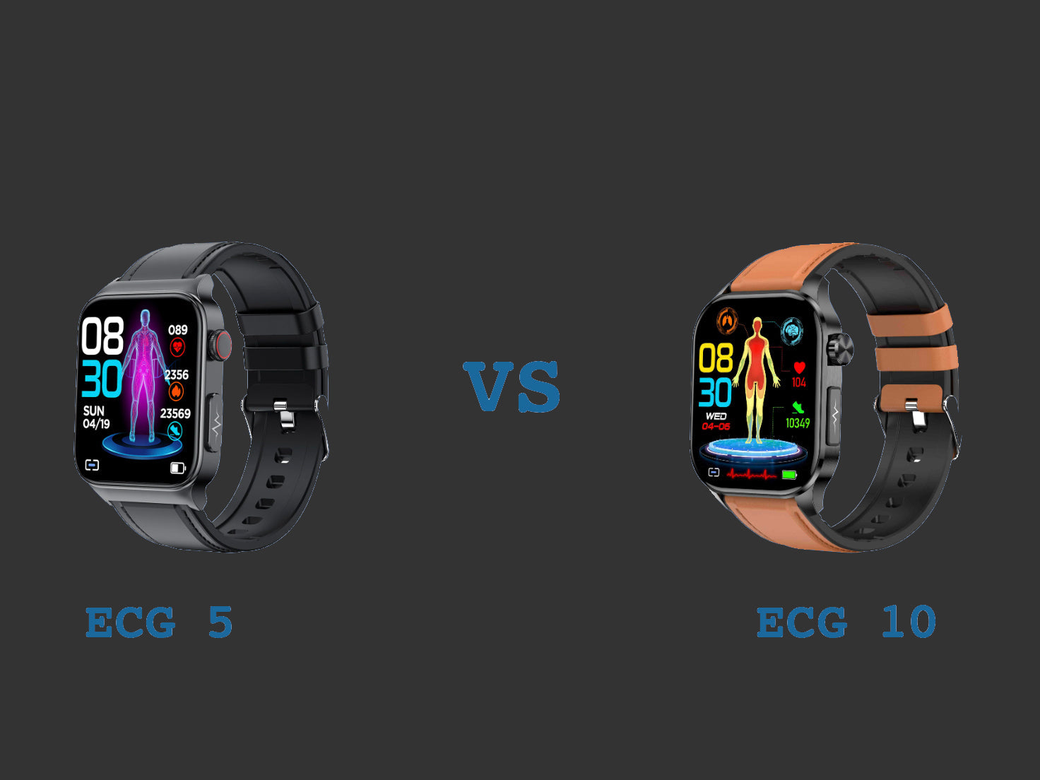 BP Doctor ECG 5 vs ECG 10: Which Medical Smartwatch Is Right For You?
