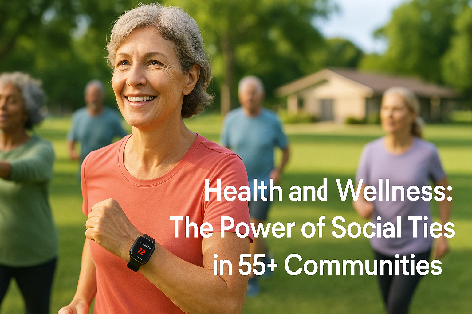 Health and Wellness: The Power of Social Ties in 55+ Communities