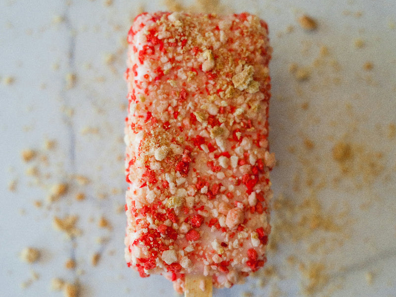 Indulge in Health: Homemade Strawberry Cream Energy Bars