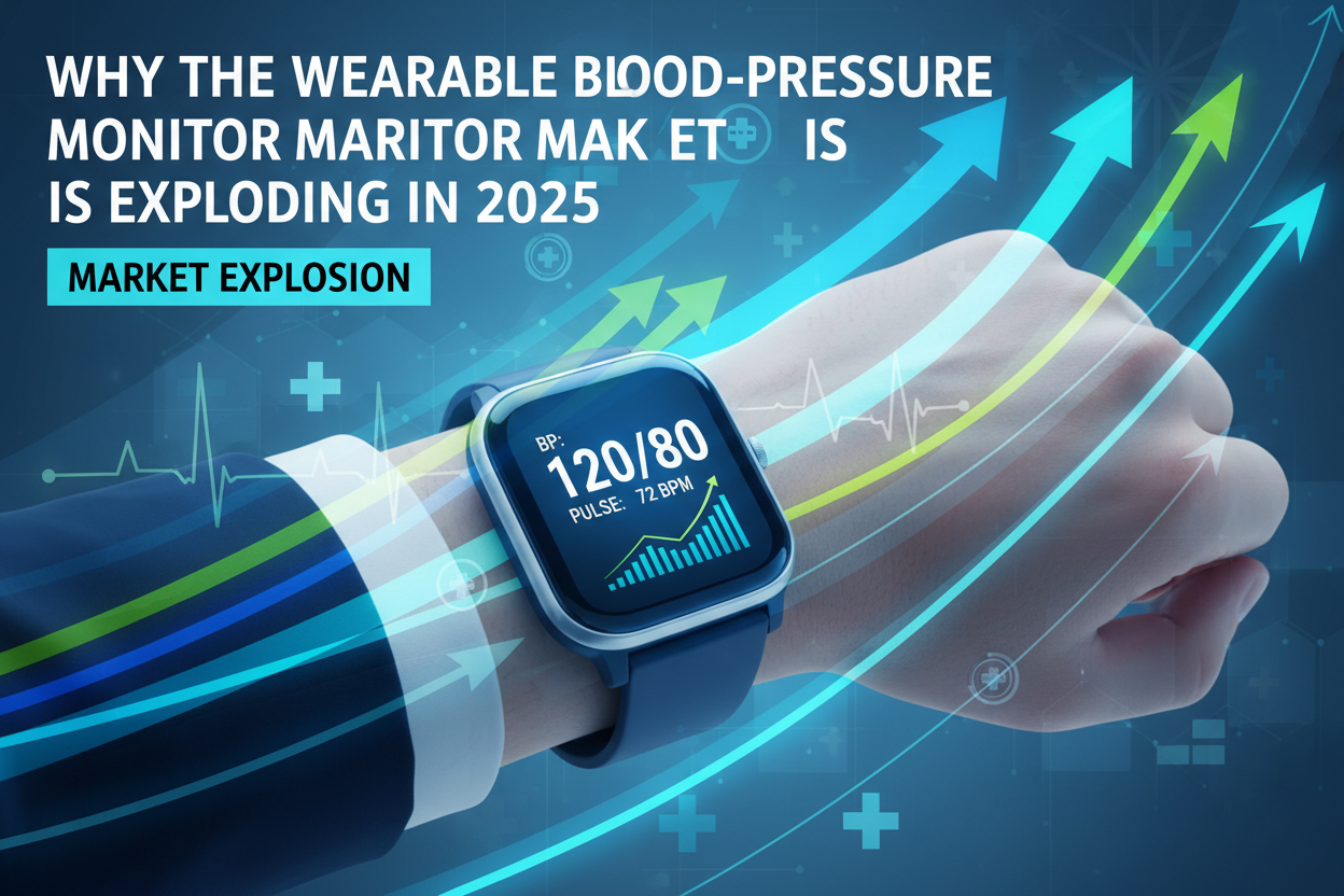 Why the Wearable Blood-Pressure Monitor Market Is Exploding in 2025