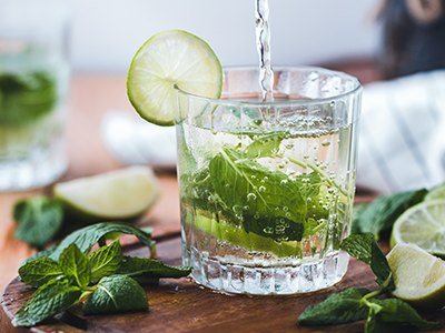 Mint water benefits
