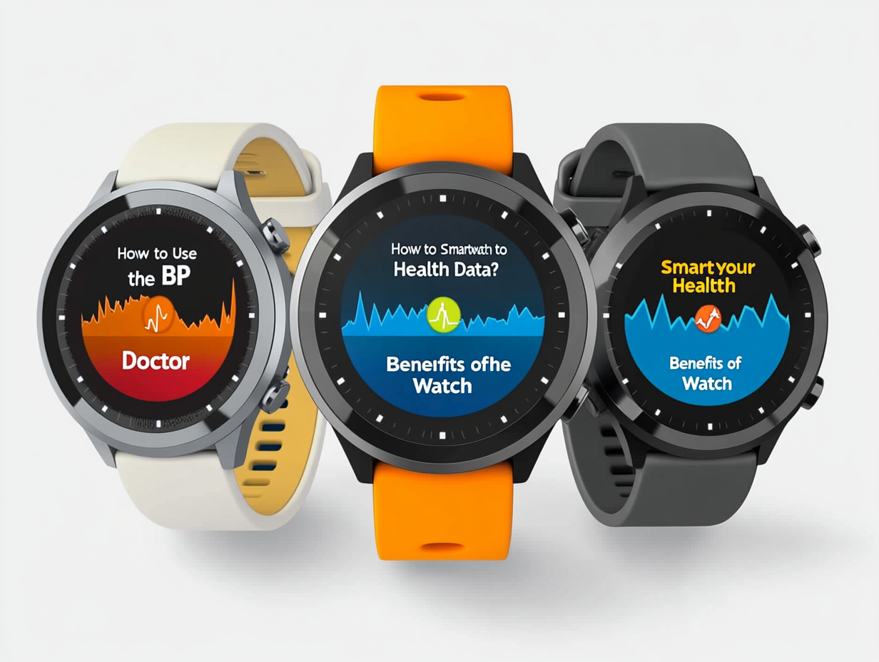 How to Use a Smartwatch to Track Your Health Data? Benefits of the BP Doctor Watch