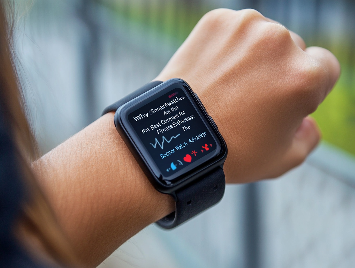 Why Smartwatches Are the Best Companion for Fitness Enthusiasts: The BP Doctor Watch Advantage