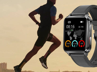 How can a BP Smart Watch monitor your heart rate while running