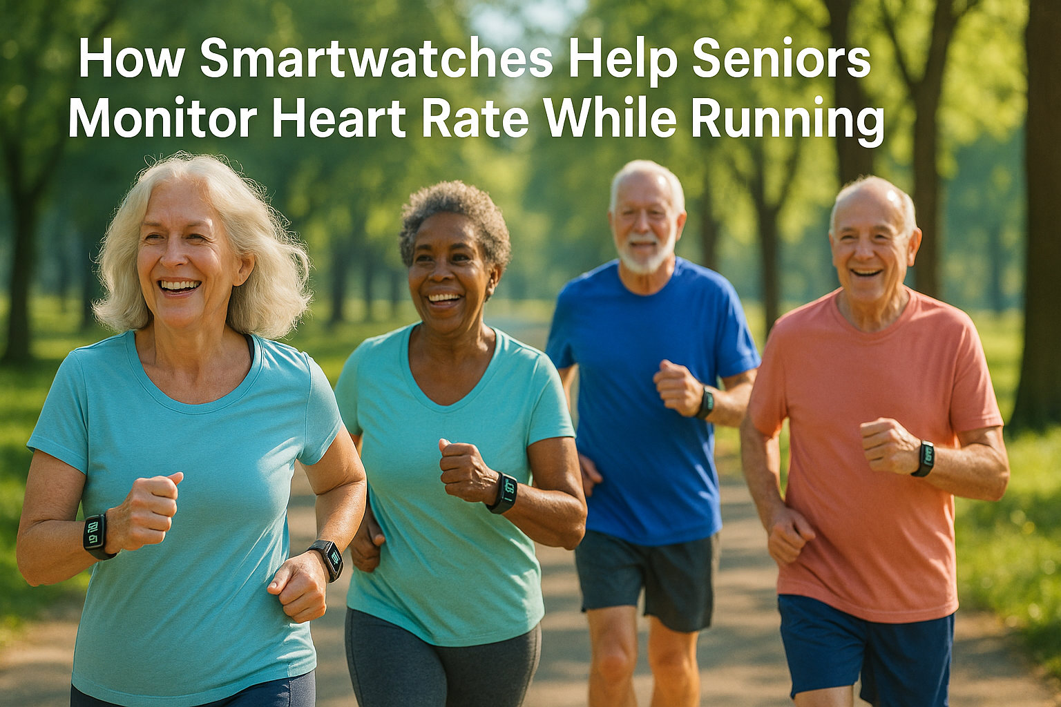 How Smartwatches Help Seniors Monitor Heart Rate While Running