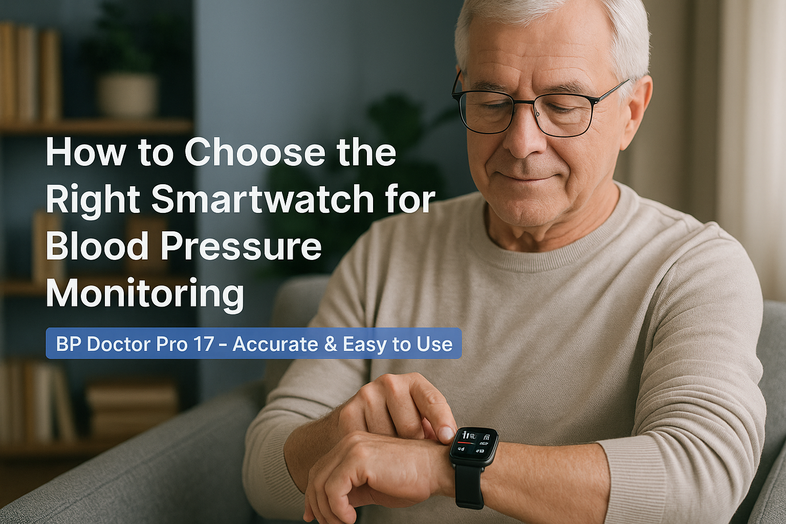 How to Choose the Right Smartwatch for Blood Pressure Monitoring