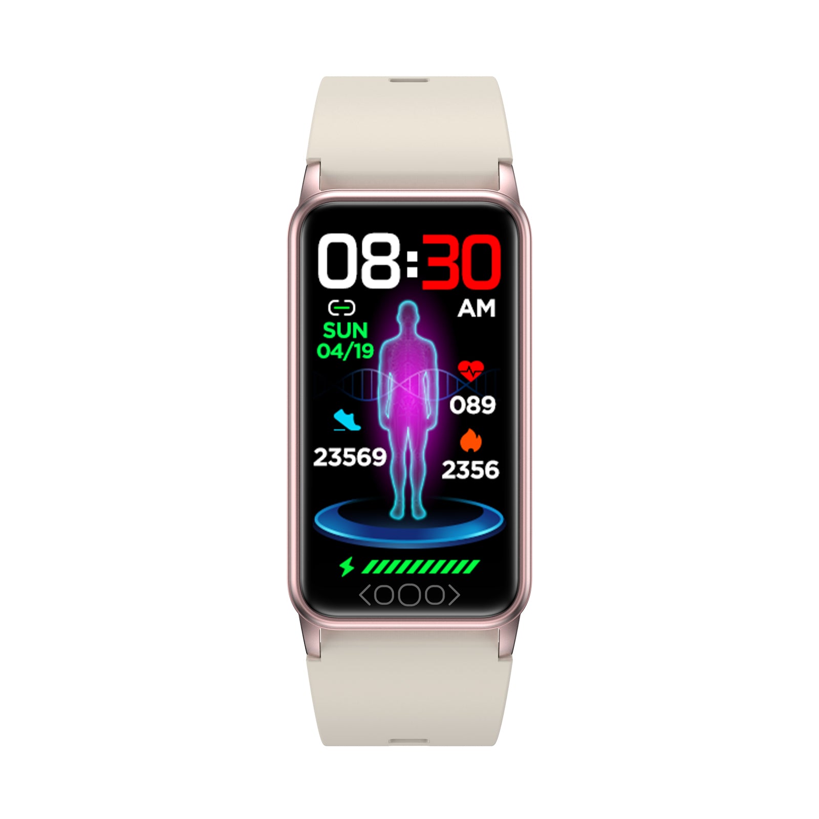 smartwatch with ecg and blood pressure monitor