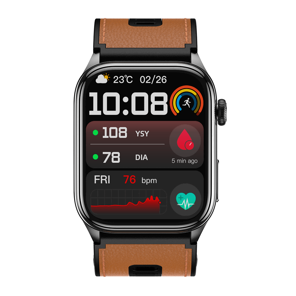 BP Doctor Med 18  Wearable Blood Pressure Smartwatch