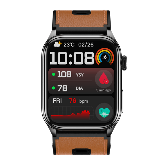 BP Doctor Med 18  Wearable Blood Pressure Smartwatch