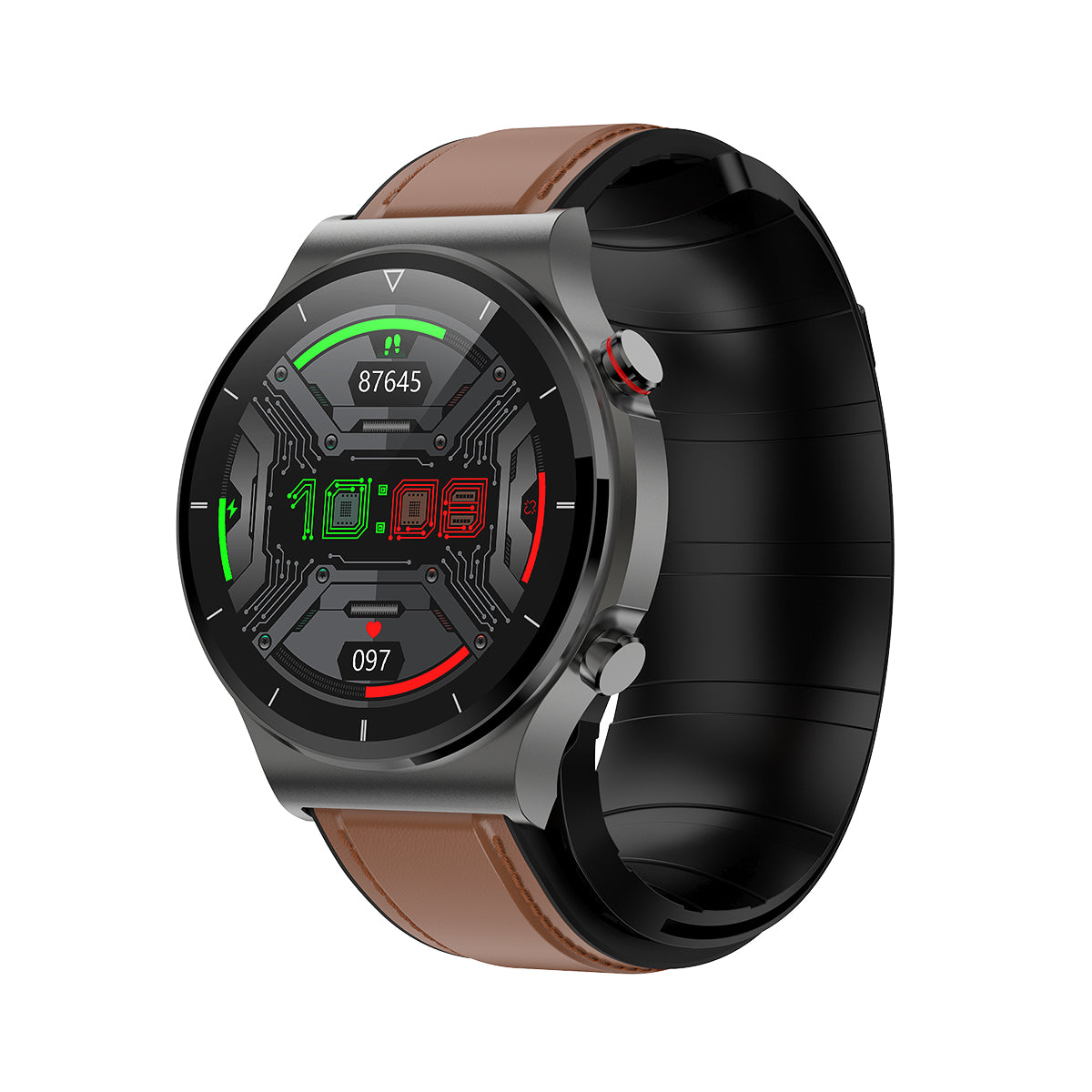 Smart Watch With Blood Oxygen and Blood Pressure Monitor