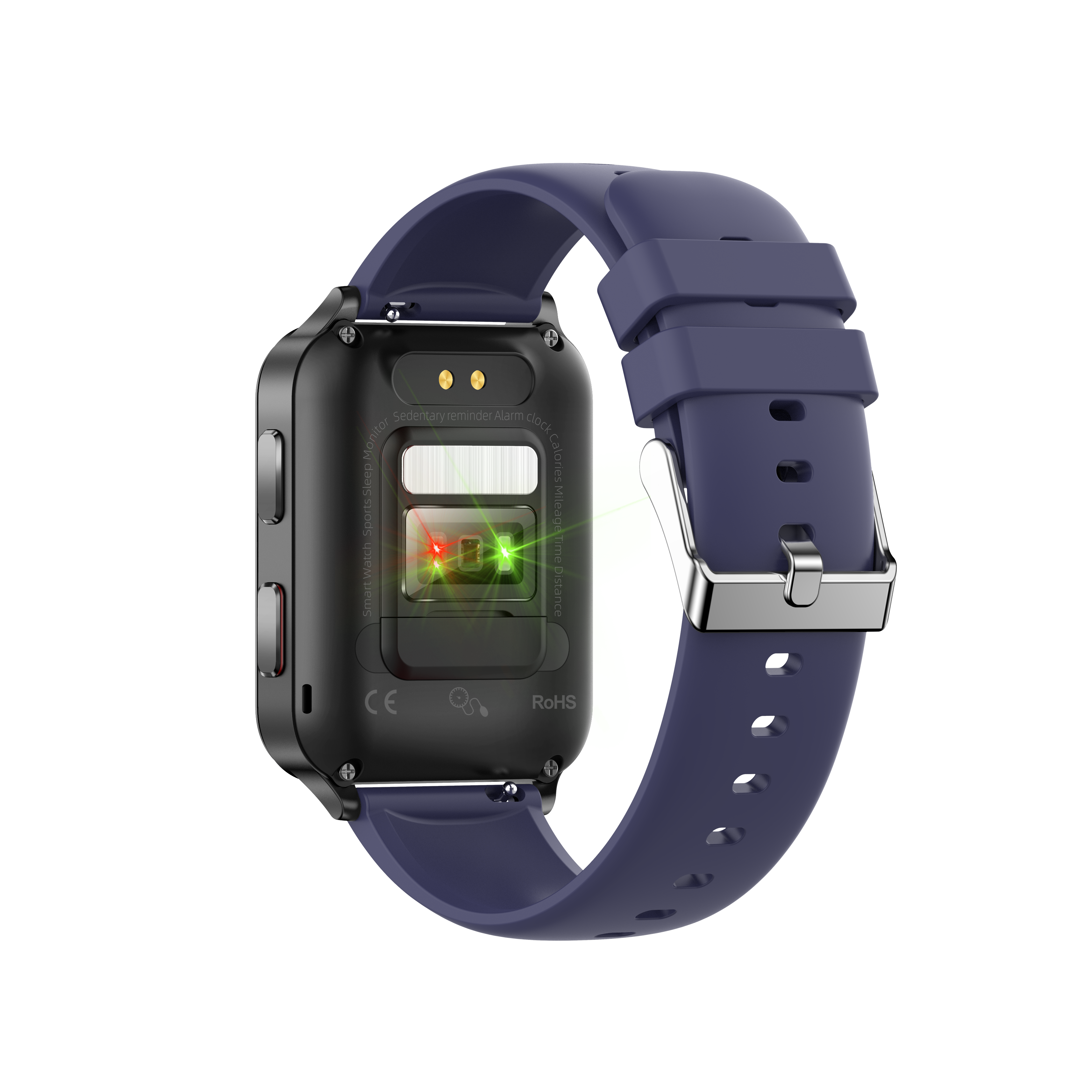 BP Doctor Med6 Blue Wearable Blood Pressure Smartwatch
